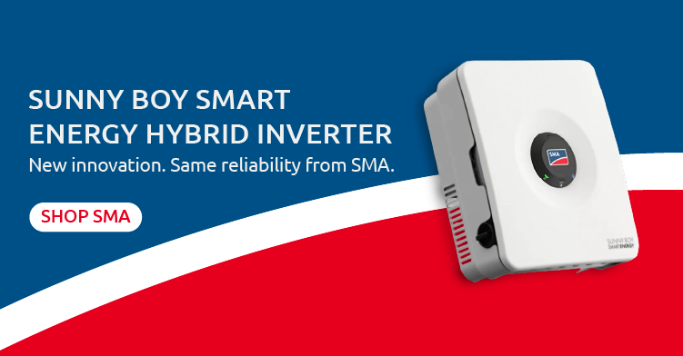 SMA Sunny Boy Smart Energy Hybrid Inverter. New innovation. Same reliability from SMA.