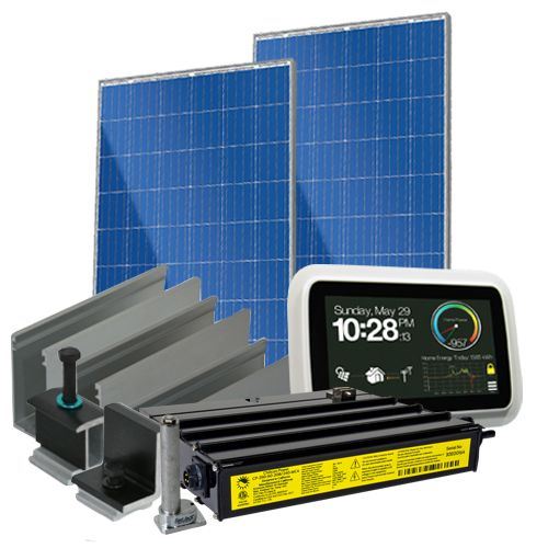 4800 Watt (4.8kW) Solar Microinverter Kit (Poly Panels)