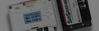 Collage of Morningstar TriStar and ProStar Charge Controller